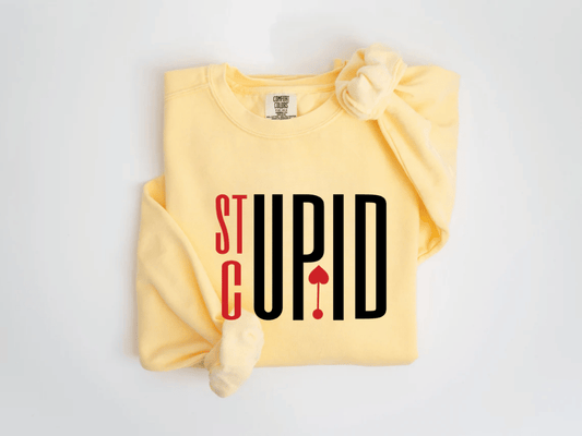 "Stupid Cupid" Valentine's Day (Comfort Color) VDS029