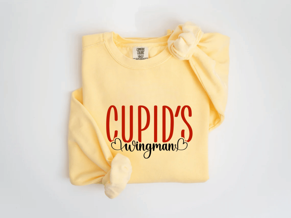 "Daddy is my Valentine" Valentine's Day (Comfort Color) VDS017