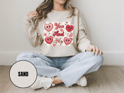 "You And Me" Valentine's Day (Gildan 18000) VD050