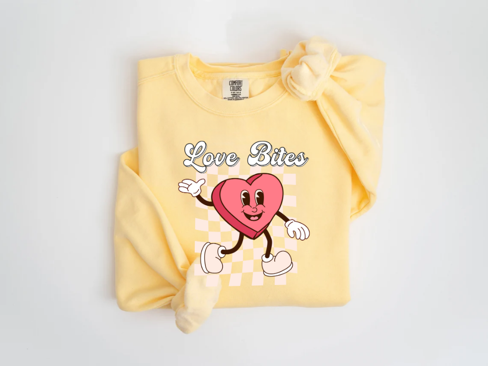 "Love Bites" Valentine's Day (Comfort Color) VDS046