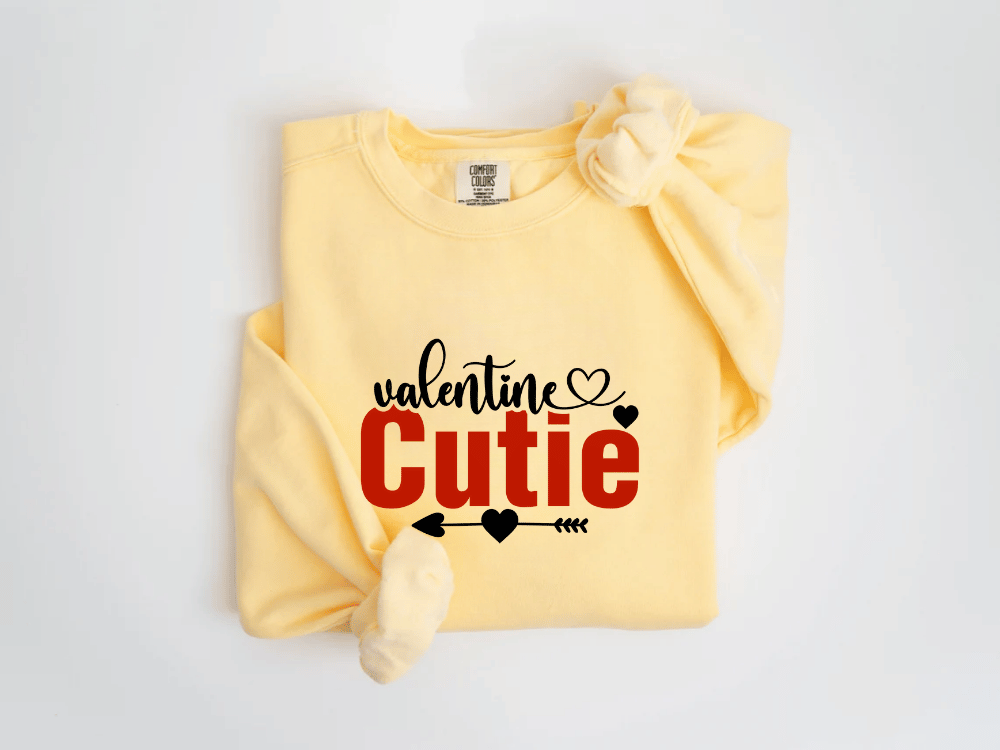 "Valentine Cutie" Valentine's Day (Comfort Color) VDS028