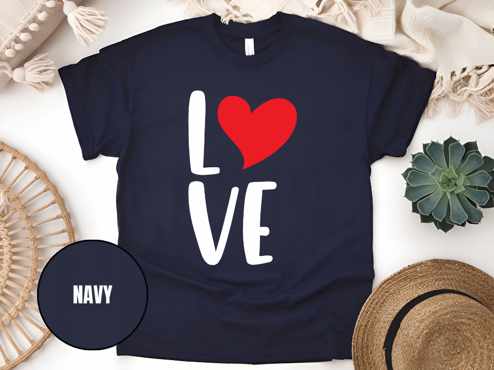 "Love Valentine's day" T-Shirt, (Gildan 5000) VD013