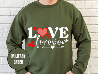 "Love Forever" Valentine's Day (Gildan 18000) VD056
