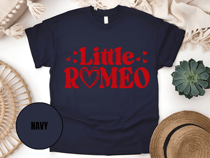 "Little Romeo, Valentine's Day" T-Shirt, (Gildan 5000) VD057