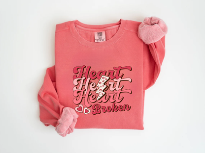 "Heart Broken" Valentine's Day (Comfort Color) VDS041