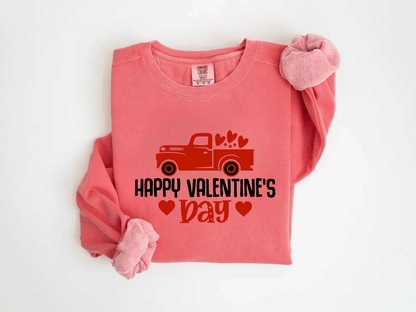 "Happy Valentine's Day" Valentine's Day (Comfort Color) VDS020