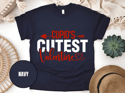 "Cupid's Cutest Valentine's day" T-Shirt, (Gildan 5000) VD018