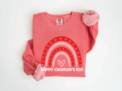 "Happy Valentine's Day" Valentine's Day (Comfort Color) VDS005
