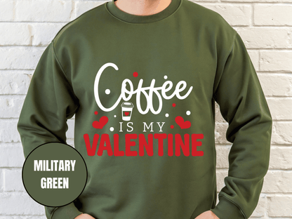 "Coffee is My Valentine", Valentine's Day (Gildan 18000) VD040