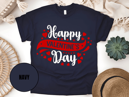 "Happy Valentine's day" T-Shirt, (Gildan 5000) VD003