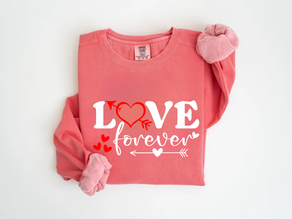 "Love Forever" Valentine's Day (Comfort Color) VDS056