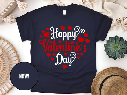 "Happy Valentine's day" T-Shirt, (Gildan 5000) VD002