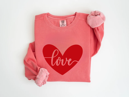"Love" Valentine's Day (Comfort Color) VDS052