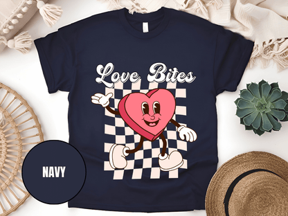 "Love Bites , Valentine's Day" T-Shirt, (Gildan 5000) VD046