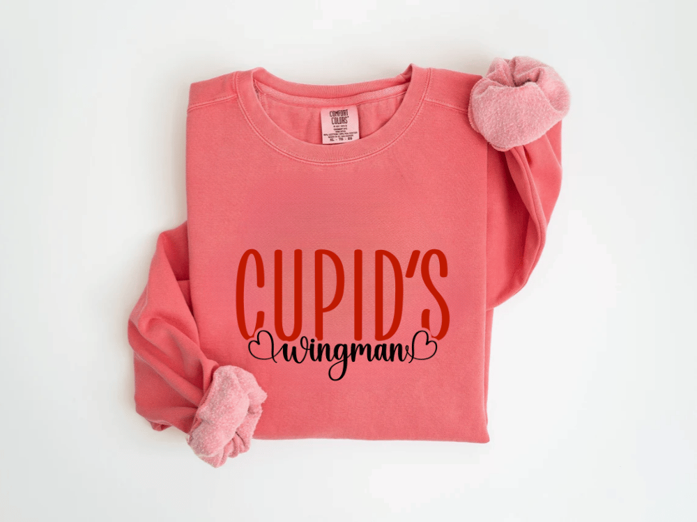"Daddy is my Valentine" Valentine's Day (Comfort Color) VDS017