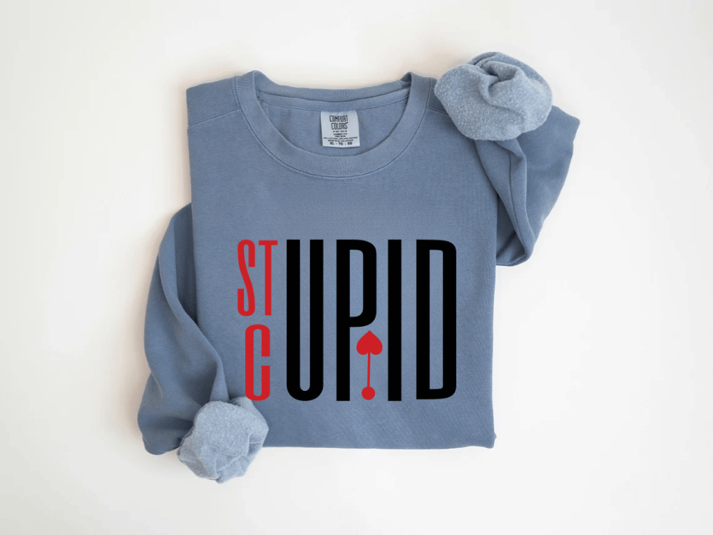 "Stupid Cupid" Valentine's Day (Comfort Color) VDS029