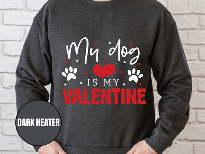 "My Cat is My Valentine", Valentine's Day (Gildan 18000) VD039