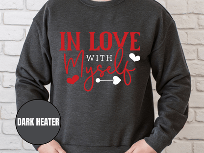 "In Love With Myself", Valentine's Day (Gildan 18000) VD036