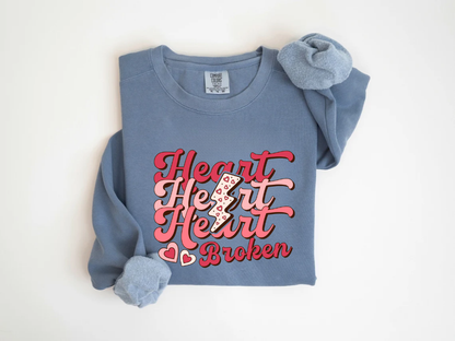 "Heart Broken" Valentine's Day (Comfort Color) VDS041
