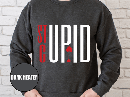 "Stupid Cupid", Valentine's Day (Gildan 18000) VD029