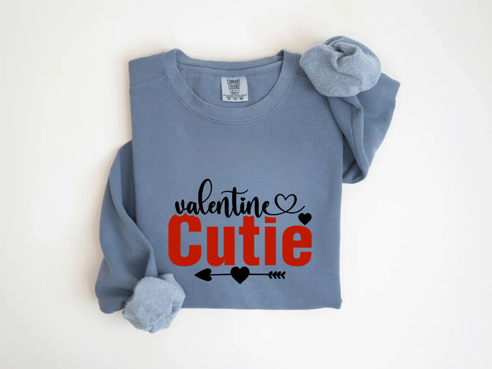 "Valentine Cutie" Valentine's Day (Comfort Color) VDS028