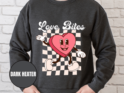 "Love Bites" Valentine's Day (Gildan 18000) VD046