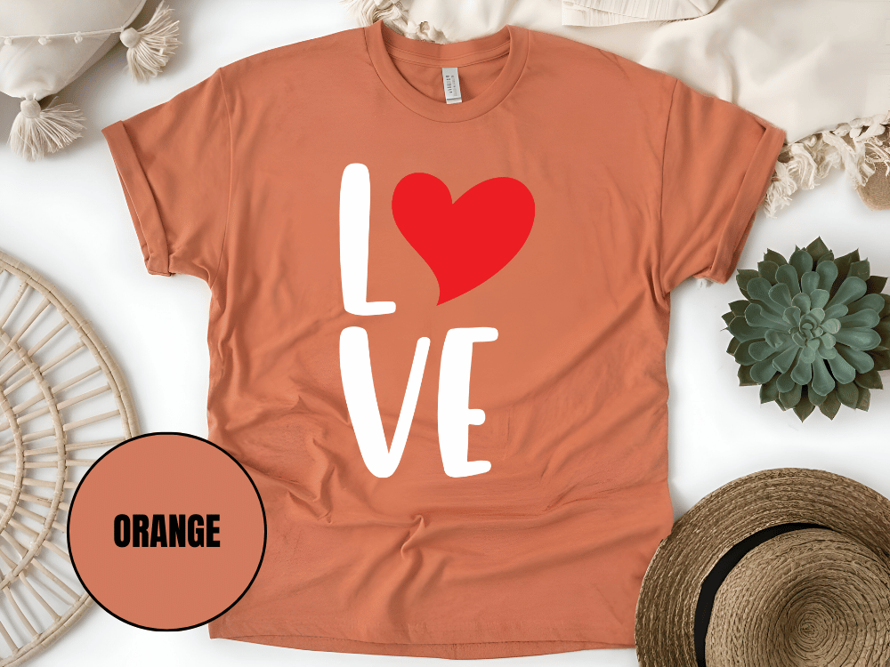 "Love Valentine's day" T-Shirt, (Gildan 5000) VD013