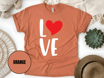 "Love Valentine's day" T-Shirt, (Gildan 5000) VD013