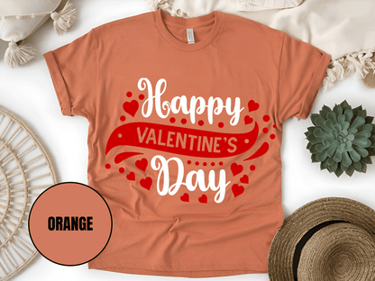 "Happy Valentine's day" T-Shirt, (Gildan 5000) VD003