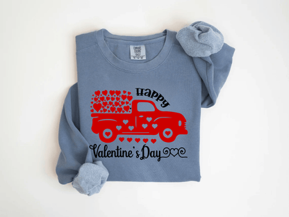 "Happy Valentine's Day" Valentine's Day (Comfort Color) VDS006