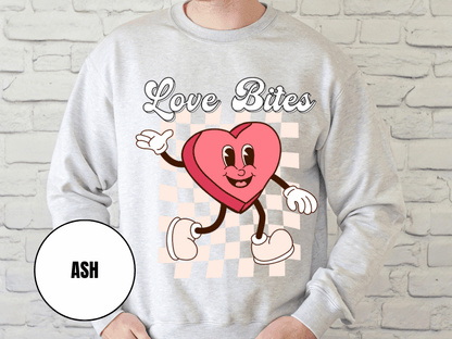 "Love Bites" Valentine's Day (Gildan 18000) VD046