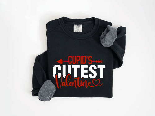 "Cupid's Cutest Valentine" Valentine's Day (Comfort Color) VDS018