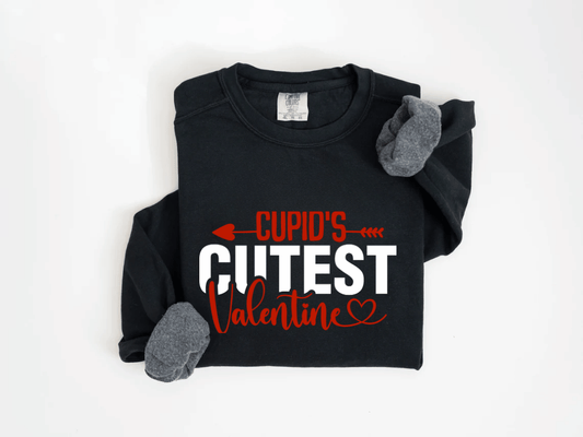 "Cupid's Cutest Valentine" Valentine's Day (Comfort Color) VDS018