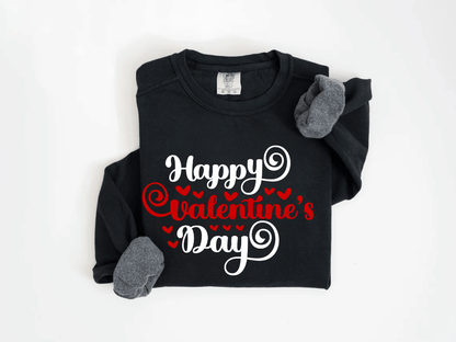 "Happy Valentine's Day" Valentine's Day (Comfort Color) VDS008