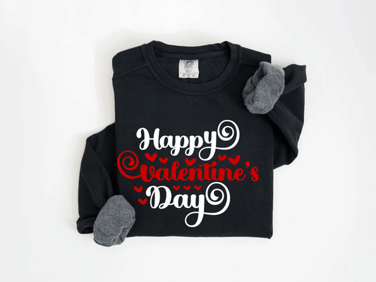 "Happy Valentine's Day" Valentine's Day (Comfort Color) VDS008