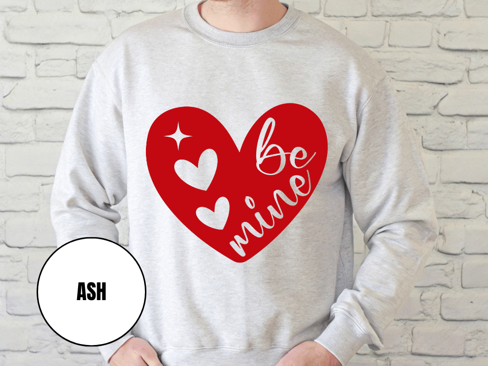 "Be Mine" Valentine's Day (Gildan 18000) VD055