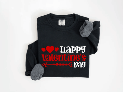 "Happy Valentine's Day" Valentine's Day (Comfort Color) VDS009