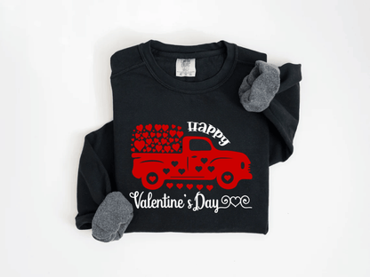 "Happy Valentine's Day" Valentine's Day (Comfort Color) VDS006