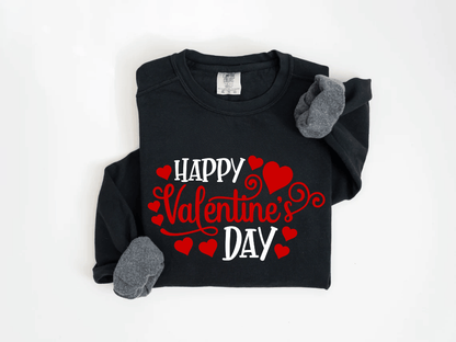 "Happy Valentine's Day" Valentine's Day (Comfort Color) VDS007