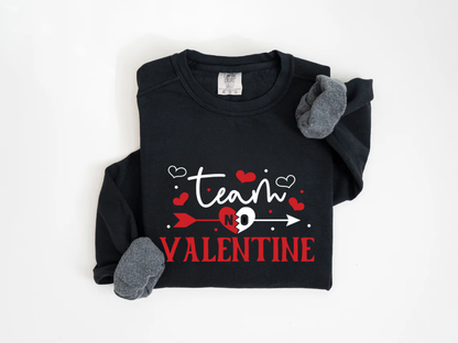 "Team No Valentine" Valentine's Day (Comfort Color) VDS031