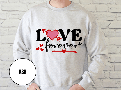 "Love Forever" Valentine's Day (Gildan 18000) VD056
