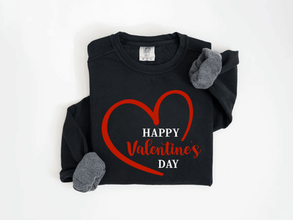 "Happy Valentine's Day" Valentine's Day (Comfort Color) VDS019