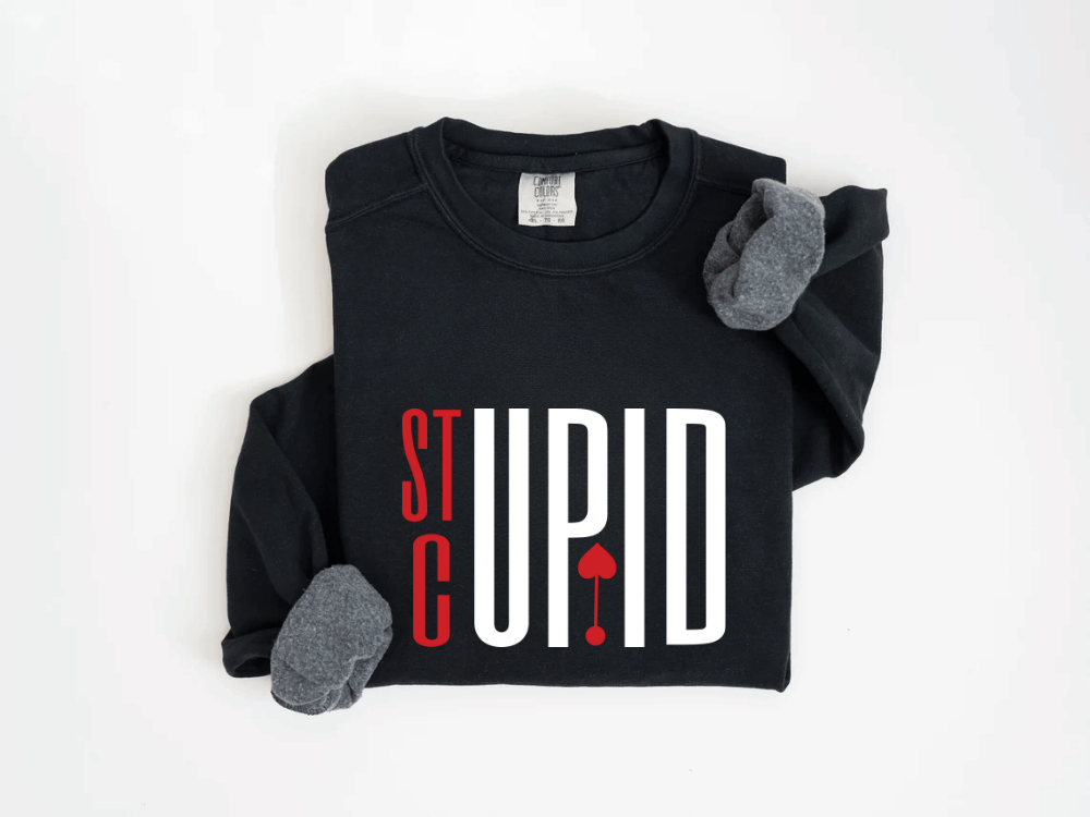 "Stupid Cupid" Valentine's Day (Comfort Color) VDS029