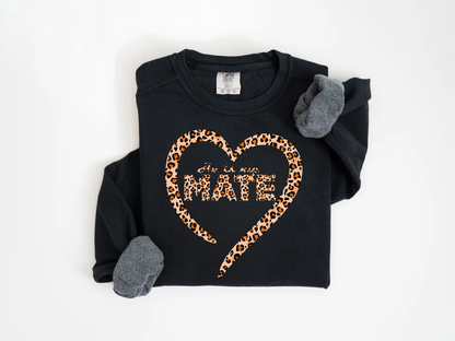 "He Is My Mate Leopard Design" Valentine's Day (Comfort Color) VDS078