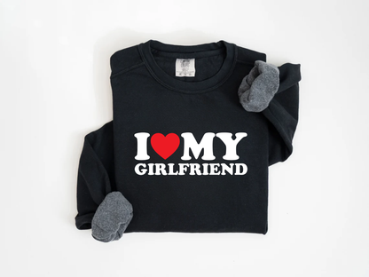 "I Love My Girlfriend" Valentine's Day (Gildan 18000) VD085