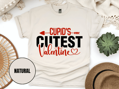 "Cupid's Cutest Valentine's day" T-Shirt, (Gildan 5000) VD018