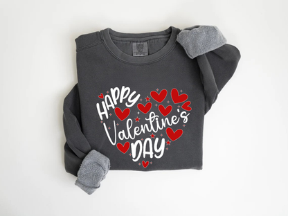 "Happy Valentine's Day" Valentine's Day (Comfort Color) VDS063