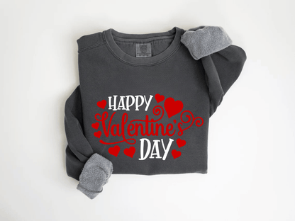 "Happy Valentine's Day" Valentine's Day (Comfort Color) VDS007