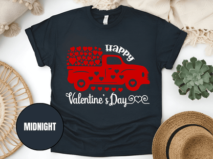 "Happy Valentine's day" T-Shirt, (Gildan 5000) VD006