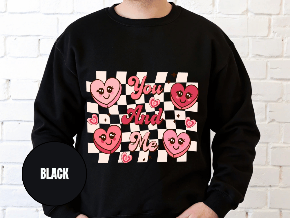 "You And Me" Valentine's Day (Gildan 18000) VD050